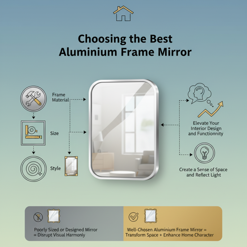 How to Choose the Best Aluminium Frame Mirror for Your Home?