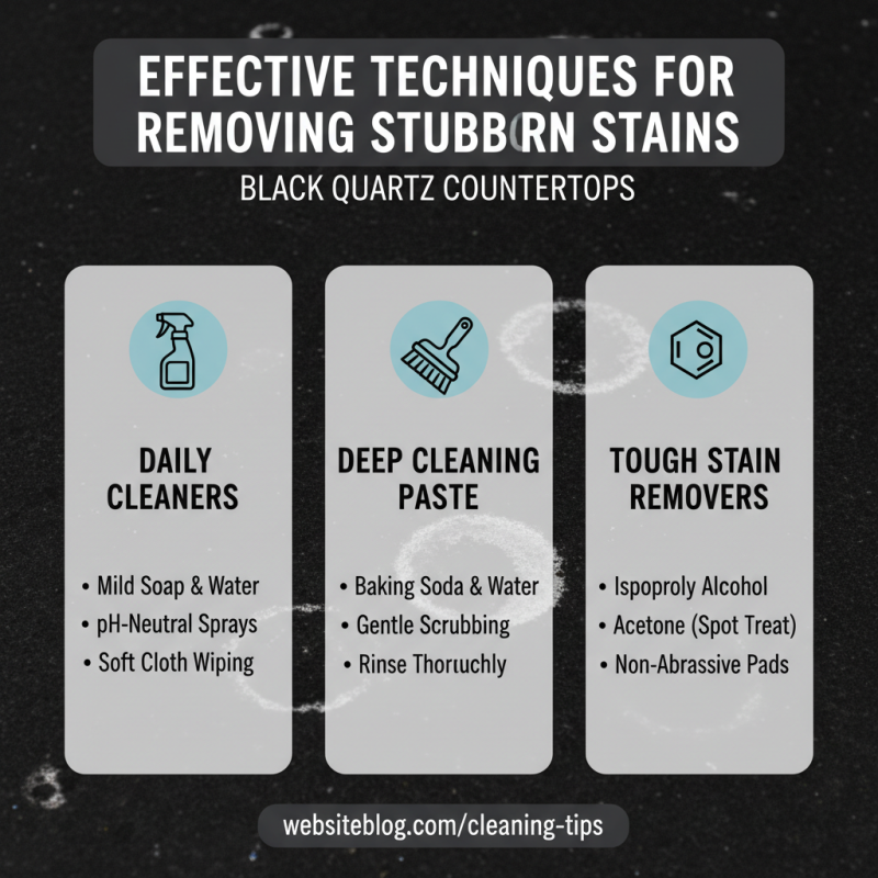 2026 How to Clean Black Quartz Countertops Effectively?