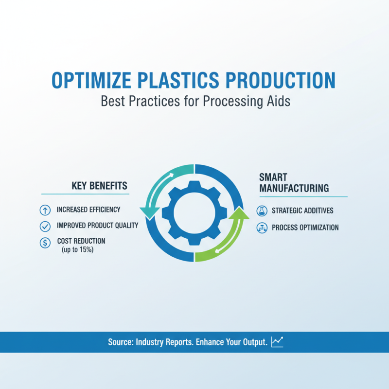 How to Use Plastic Processing Aids Effectively?