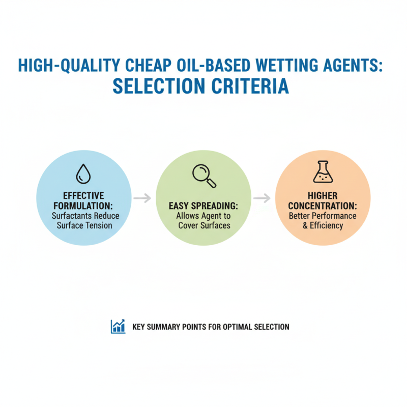 Top High Quality Cheap Oil Based Wetting Agents for Effective Application?