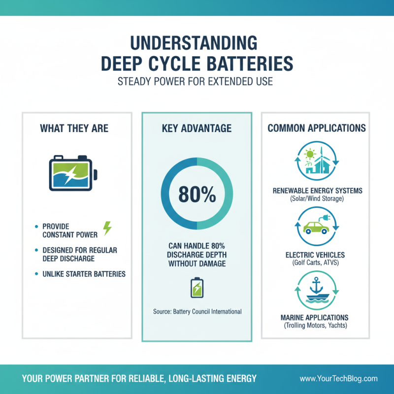 2026 How to Choose the Best 12v Deep Cycle Battery?