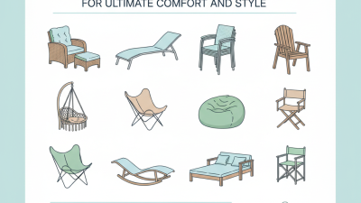 Top 10 Outdoor Chairs for Ultimate Comfort and Style?