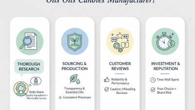 2026 How to Choose the Right OEM High-Quality Oils Candles Manufacturer?