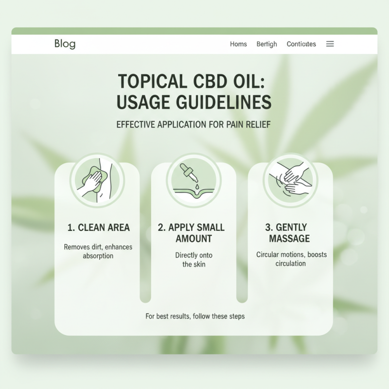 Top 10 Benefits of Topical CBD Oil for Pain Relief?