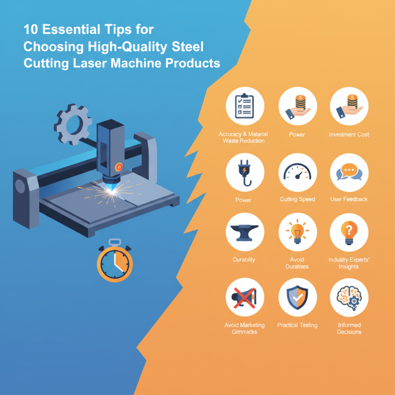 10 Essential Tips for Choosing High Quality Custom Steel Cutting Laser Machine Products?