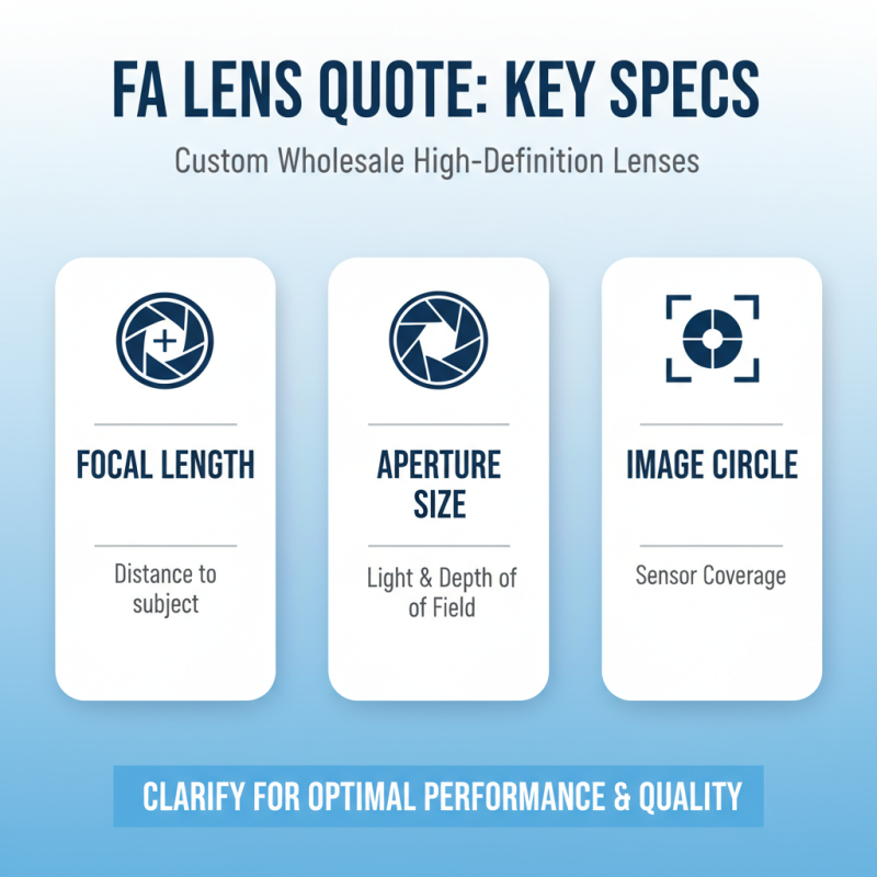 10 Essential Tips for Finding Custom Wholesale High-Definition Fa Lens Quotes?