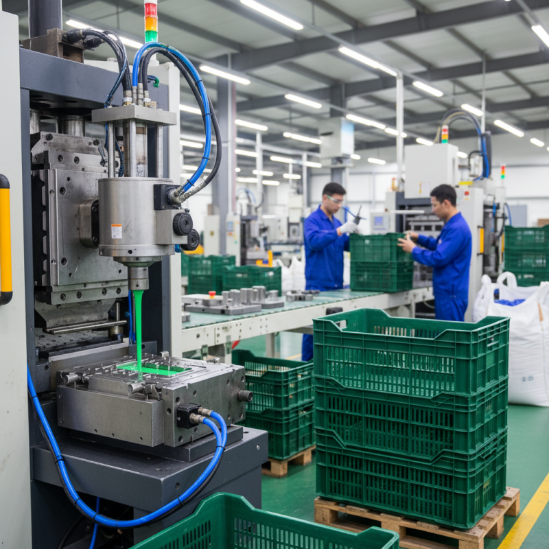 What is Vegetable Fruit Crate Mould and How is it Made?