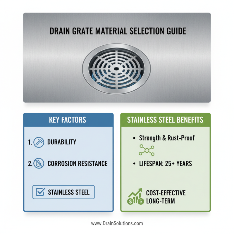 10 Essential Tips for Choosing Stainless Floor Drain Grate?