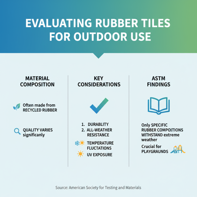 How to Choose Rubber Tiles for Outdoor Playgrounds?