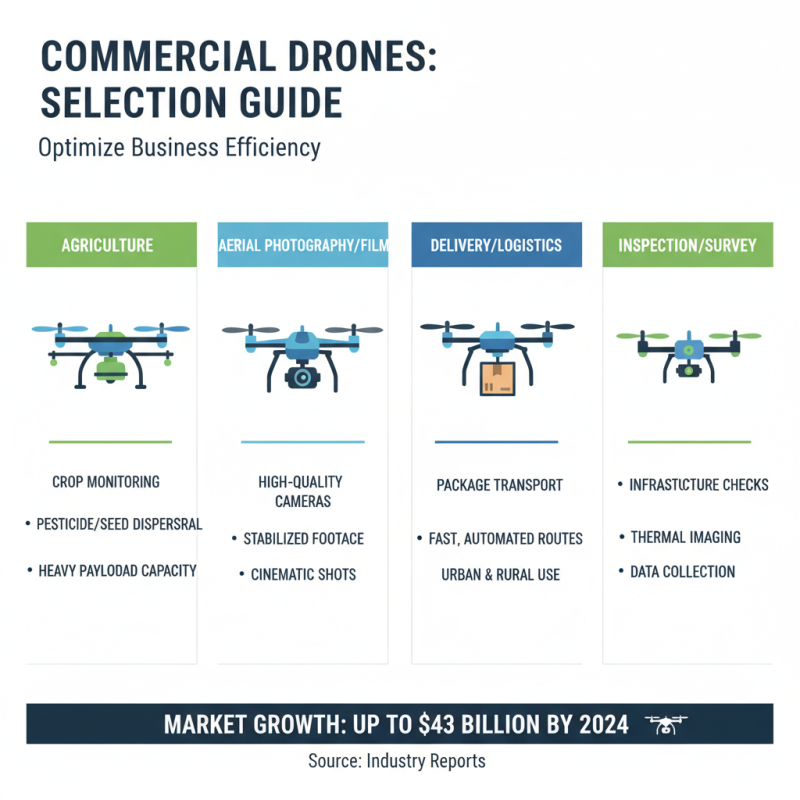 How to Choose the Best Commercial Drones for Your Business?