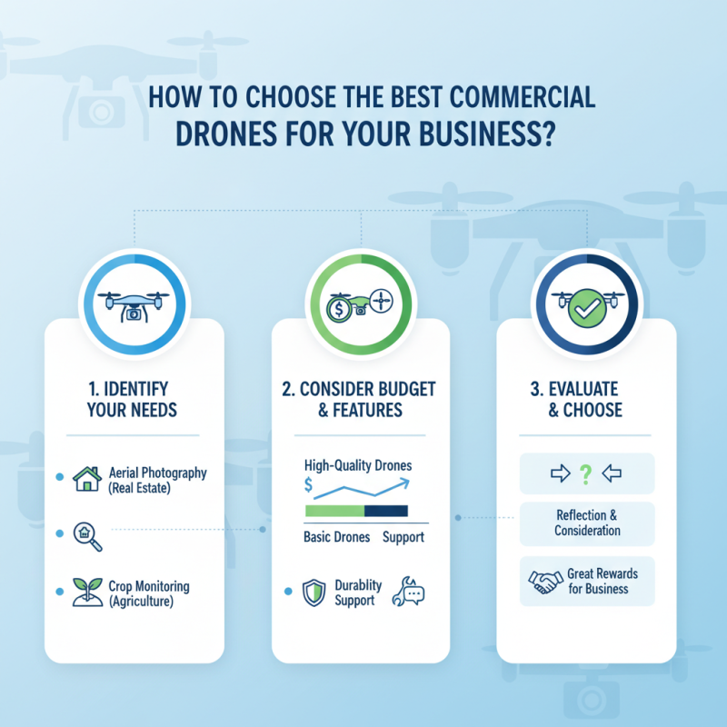 How to Choose the Best Commercial Drones for Your Business?