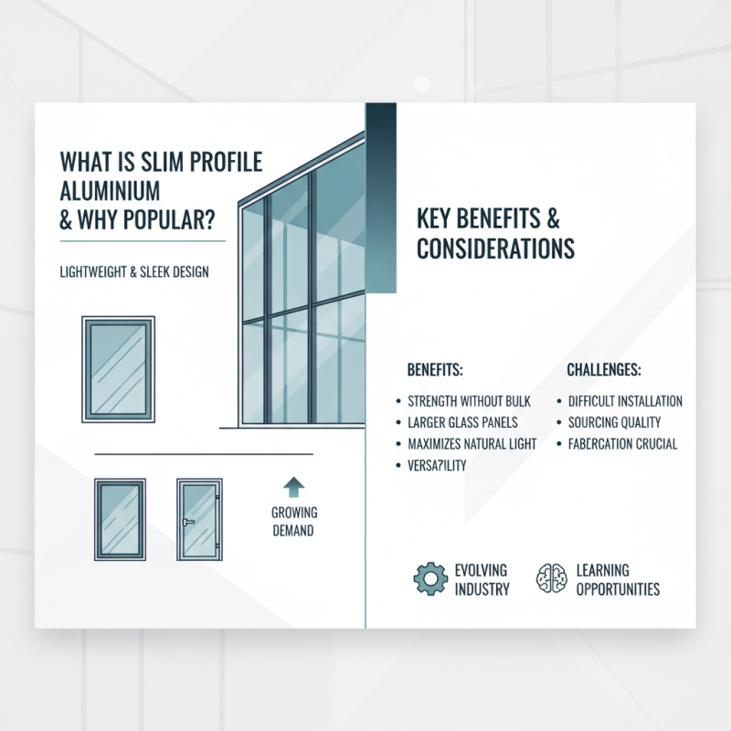 What is Slim Profile Aluminum and Why is it Popular?