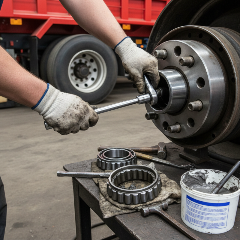 How to Change Wheel Bearing on Semi Trailer Wheel?