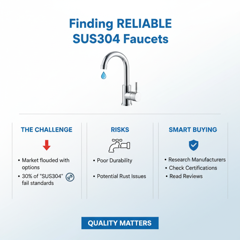 How to Choose High-Quality Cheap Sus304 Stainless Steel Straight Drink Faucet?