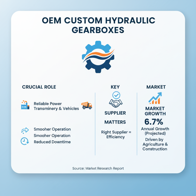 Top 10 OEM Custom Hydraulic Gearbox Supplier Choices for Your Business?