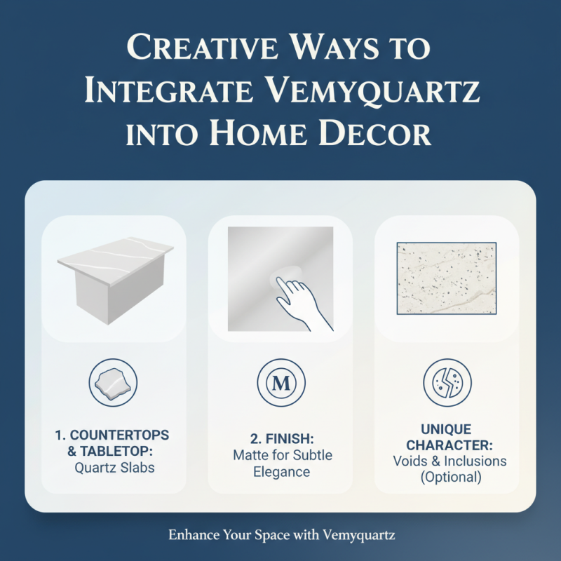 How to Use Vemyquartz for Your Home Decor Needs?