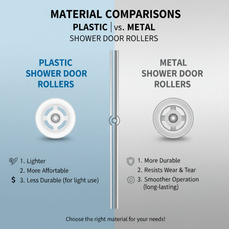 Best Shower Door Roller Options for Smooth and Durable Operation?