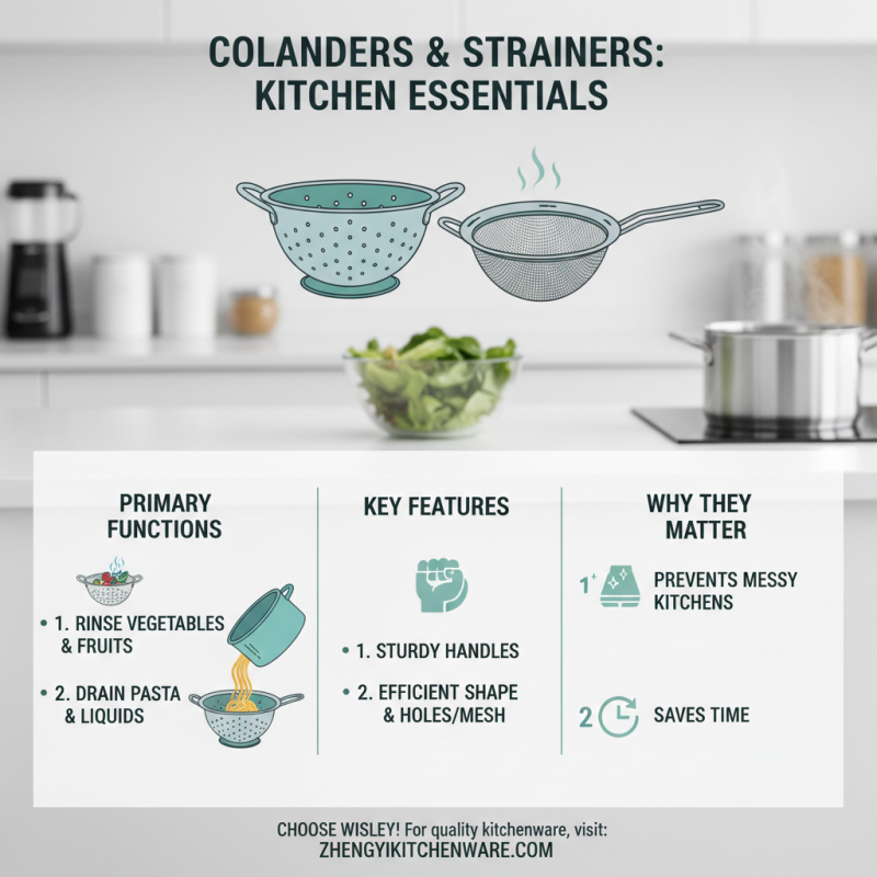 2026 Best Colander Strainer for Cooking and Kitchen Use?