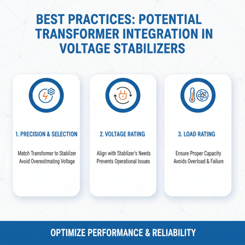 How to Choose a Potential Transformer for 3 Phase Voltage Stabilizer?