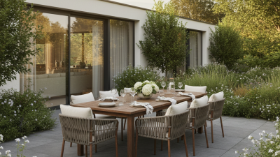 How to Choose the Perfect Outdoor Dining Table for Your Space?