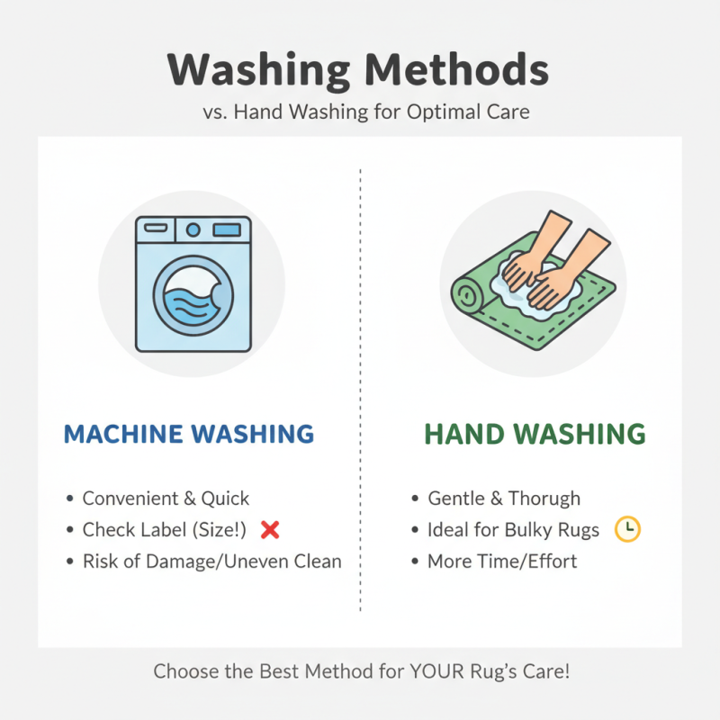 How to Clean and Maintain a Large Washable Rug?
