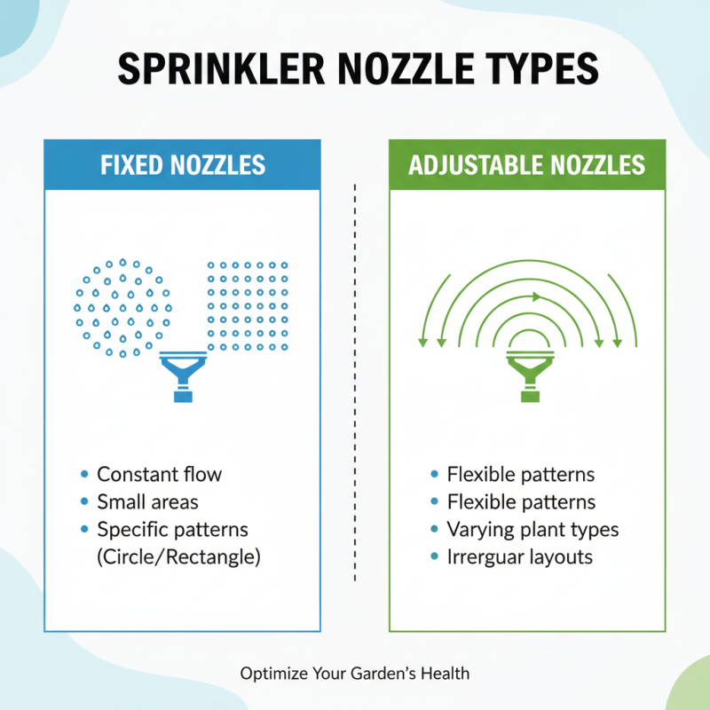 How to Choose the Right Sprinkler Nozzle for Your Garden?