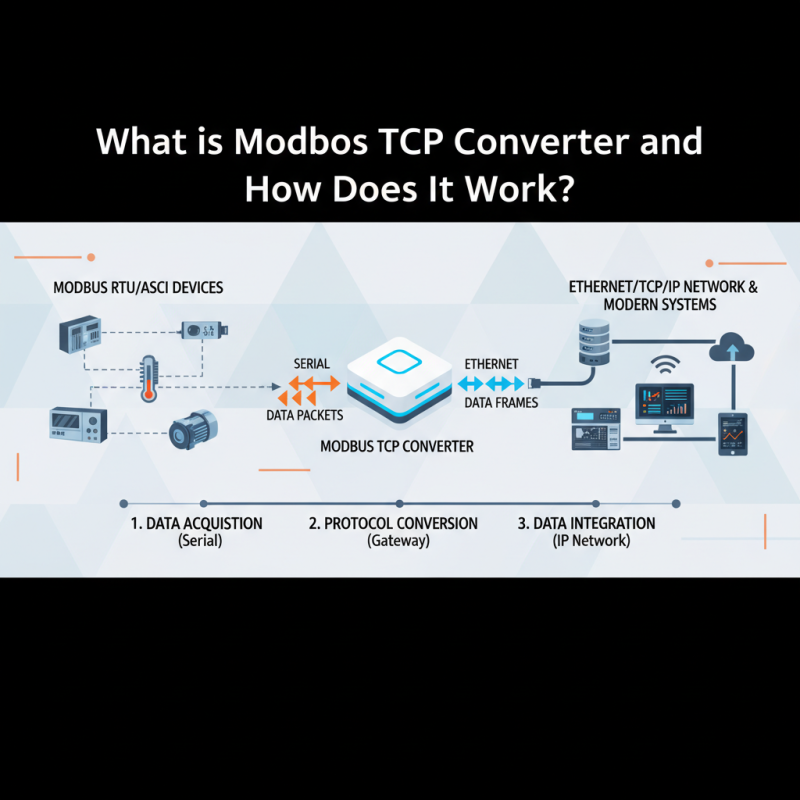 What is a Modbus Tcp Converter and How Does It Work?