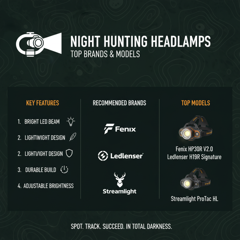 Best Hunting Headlamp for Night Time Adventures?