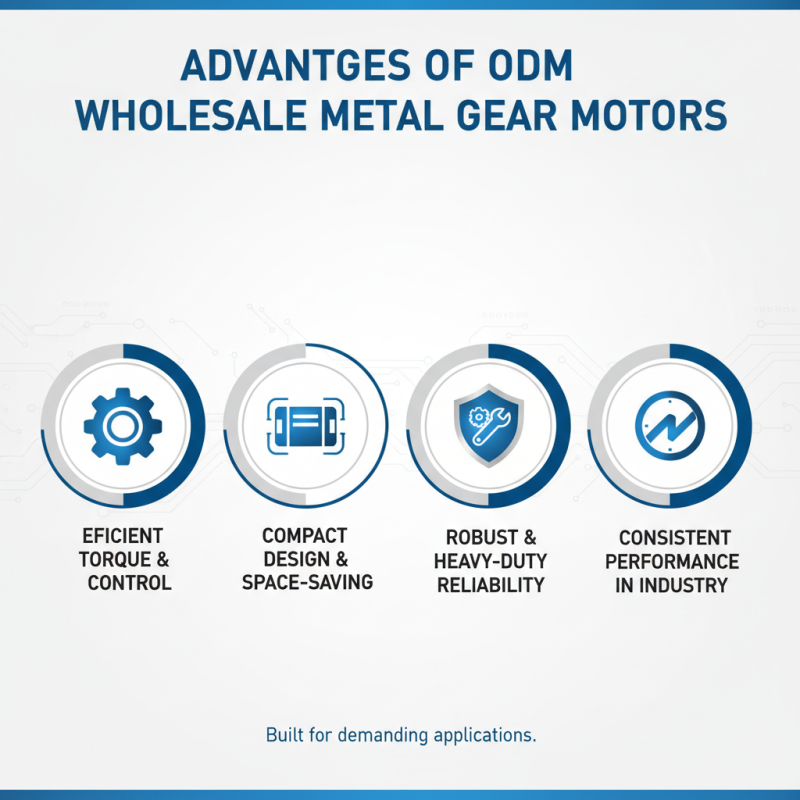 What is ODM Wholesale Metal Gear Motor and How Does it Work?