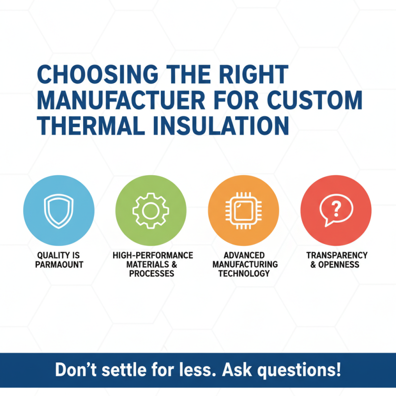 Top 5 Tips for Choosing Wholesale Custom Thermal Insulation Roll Solutions?