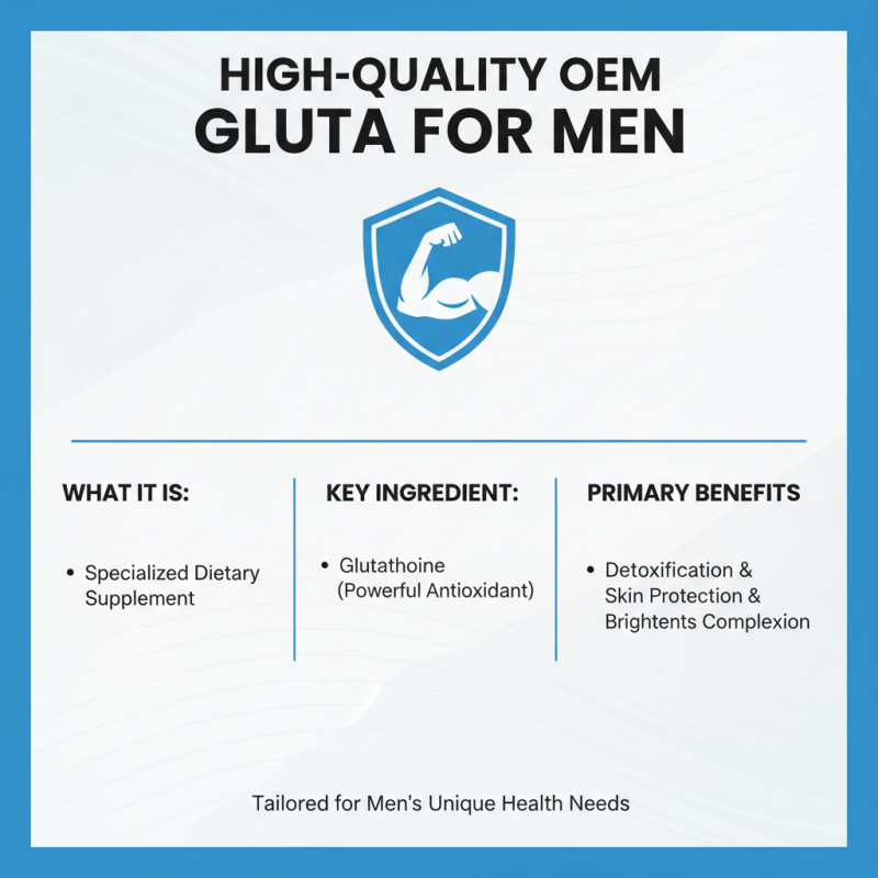 What is High-Quality OEM Gluta For Men and Its Benefits?