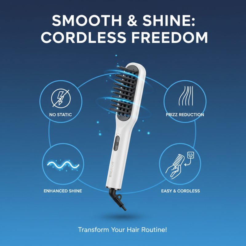 2026 Best Negative Ion Wireless Hair Straight Comb Reviews