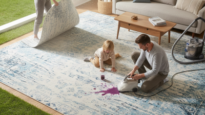 How to Clean and Maintain a Large Washable Rug?