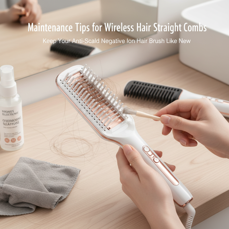 2026 Best Negative Ion Wireless Hair Straight Comb Reviews