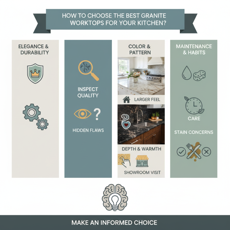 How to Choose the Best Granite Worktops for Your Kitchen?
