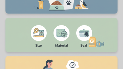 How to Choose the Best Pet Food Container for Your Pets?