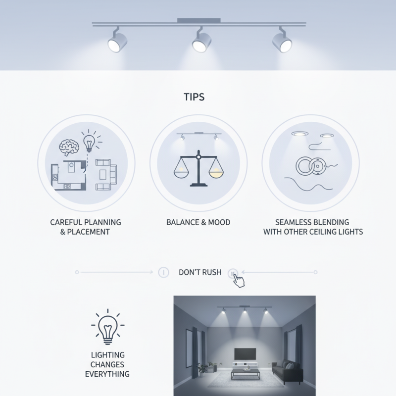 Track Lights Installation Tips for Your Home Lighting Needs