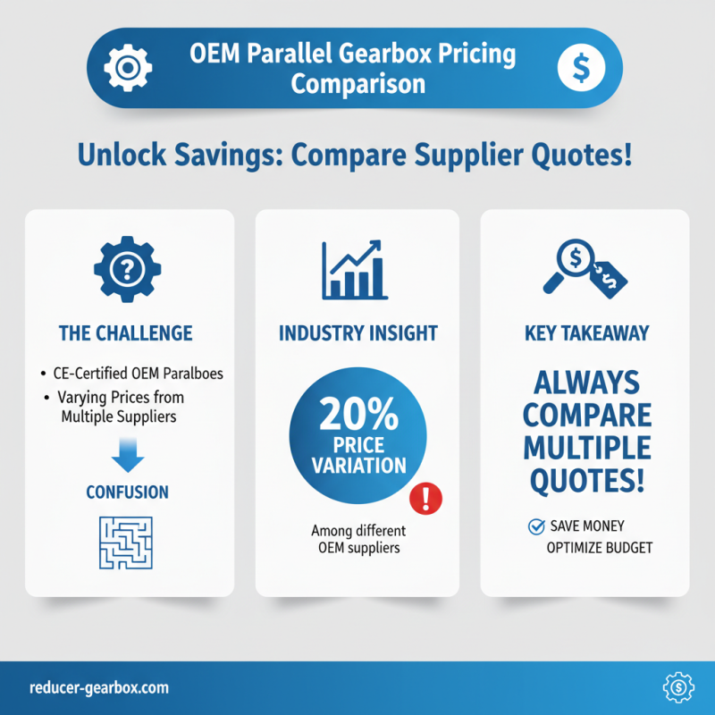 How to Find the Best CE Certification OEM Parallel Gearbox Price?