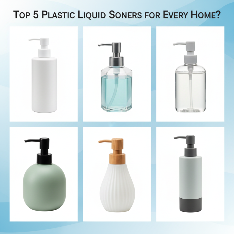 Top 5 Plastic Liquid Soap Dispensers for Every Home?