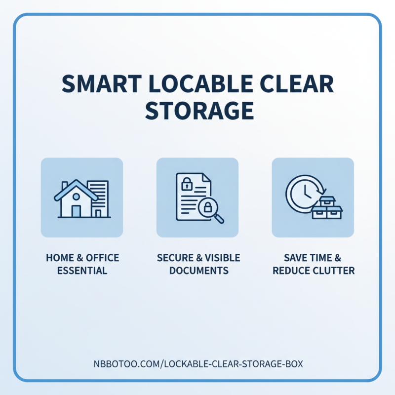 Best Lockable Storage Box for Home and Office Use?