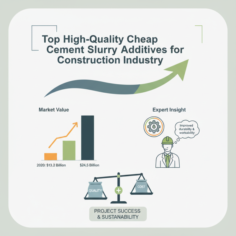 Top High-Quality Cheap Cement Slurry Additives for Construction Industry?