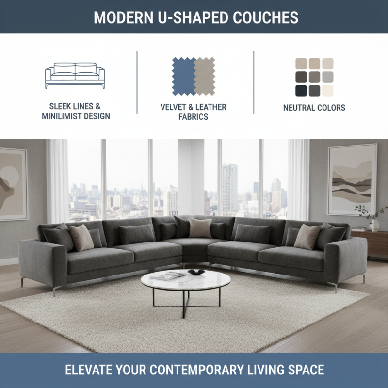 Best U Shaped Couch Options for Your Living Room Design?