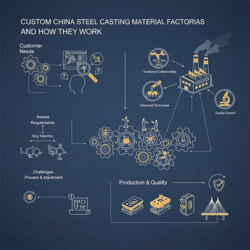 What is Custom China Steel Casting Material Factories and How Do They Work?