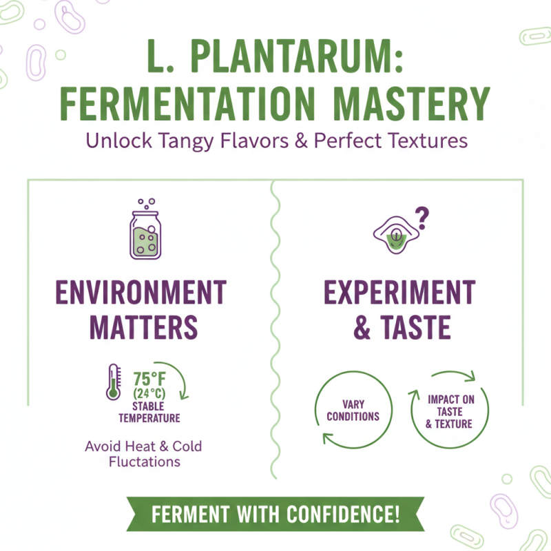 Why Choose L Plantarum Culture Starter for Your Fermentation?