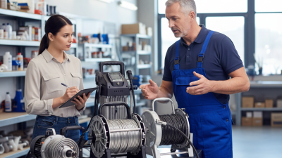 How to Choose the Best Commercial Drain Cleaner Machine?