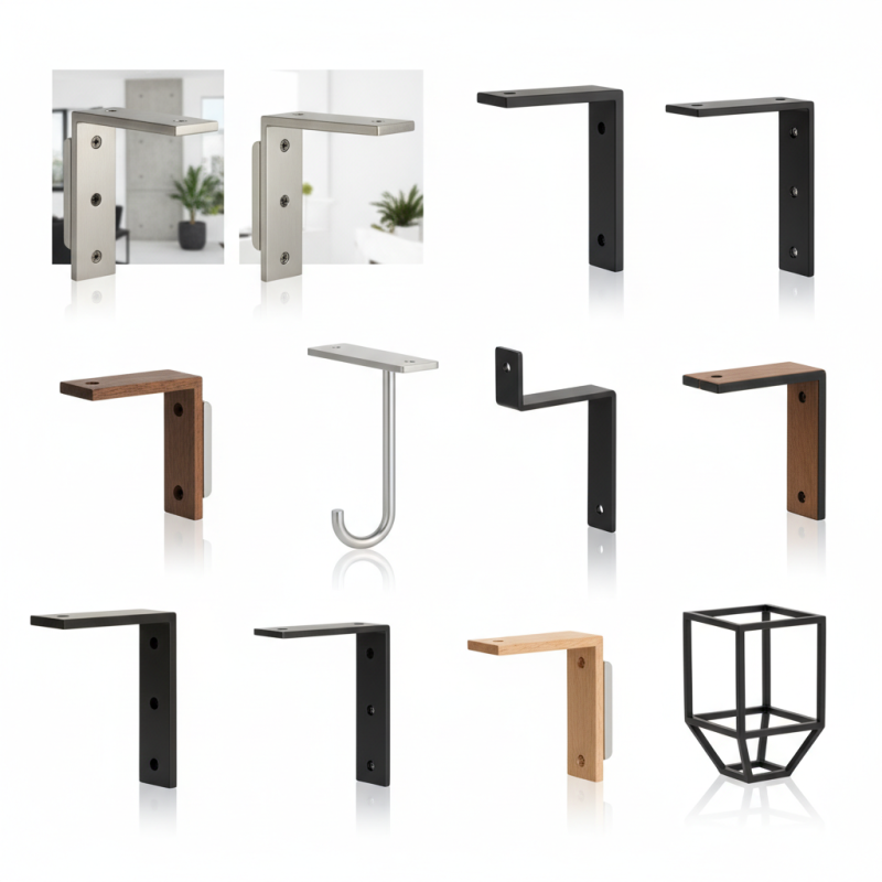 Top 10 Floating Shelf Bracket Options for Your Home?