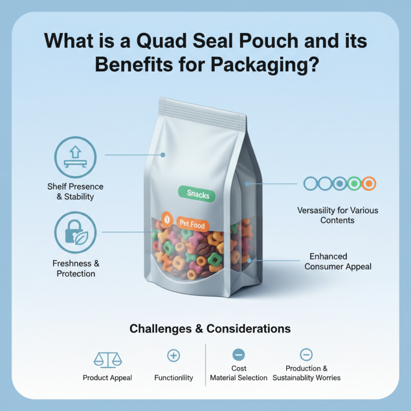 What is a Quad Seal Pouch and its Benefits for Packaging?