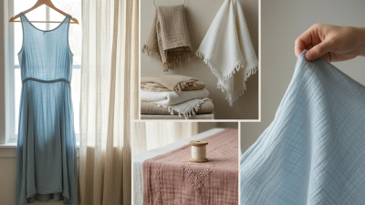 Top 10 Benefits of Cotton Gauze Fabric for Your Projects?