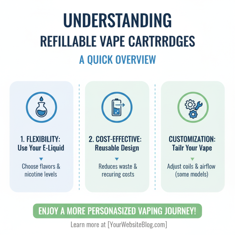 How to Use a Refillable Vape Cartridge Effectively?