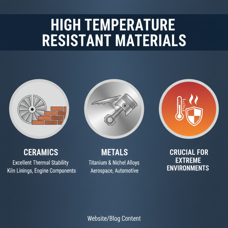 How to Achieve High Temperature Resistance in Materials?